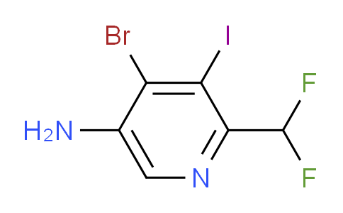 AM135143 | 1805086-77-4 | 5-Amino-4-bromo-2-(difluoromethyl)-3-iodopyridine