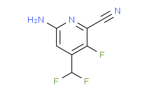 AM135147 | 1804698-49-4 | 6-Amino-2-cyano-4-(difluoromethyl)-3-fluoropyridine