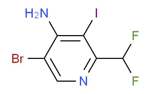 AM135150 | 1805332-60-8 | 4-Amino-5-bromo-2-(difluoromethyl)-3-iodopyridine