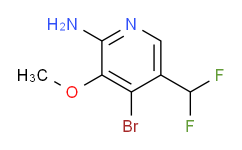 AM135157 | 1805287-83-5 | 2-Amino-4-bromo-5-(difluoromethyl)-3-methoxypyridine