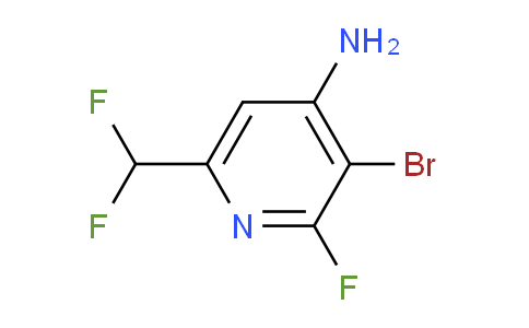 AM135166 | 1806823-00-6 | 4-Amino-3-bromo-6-(difluoromethyl)-2-fluoropyridine