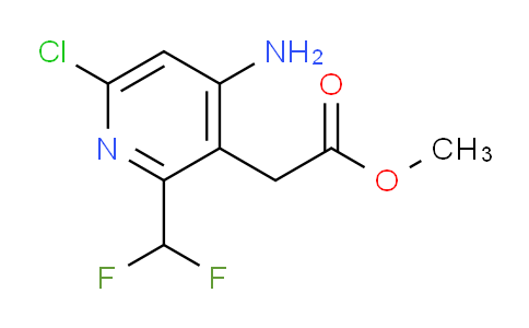 AM135172 | 1805266-08-3 | Methyl 4-amino-6-chloro-2-(difluoromethyl)pyridine-3-acetate