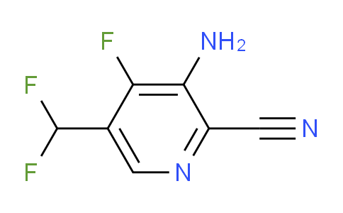 AM135185 | 1805338-59-3 | 3-Amino-2-cyano-5-(difluoromethyl)-4-fluoropyridine