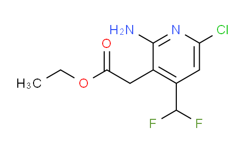 AM135192 | 1805101-51-2 | Ethyl 2-amino-6-chloro-4-(difluoromethyl)pyridine-3-acetate