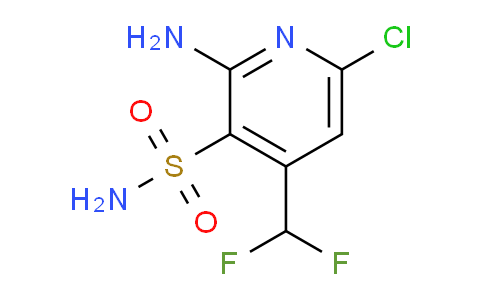 2-Amino-6-chloro-4-(difluoromethyl)pyridine-3-sulfonamide