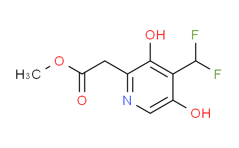 AM13520 | 1805289-91-1 | Methyl 4-(difluoromethyl)-3,5-dihydroxypyridine-2-acetate
