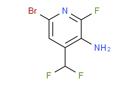 AM135214 | 1806788-77-1 | 3-Amino-6-bromo-4-(difluoromethyl)-2-fluoropyridine