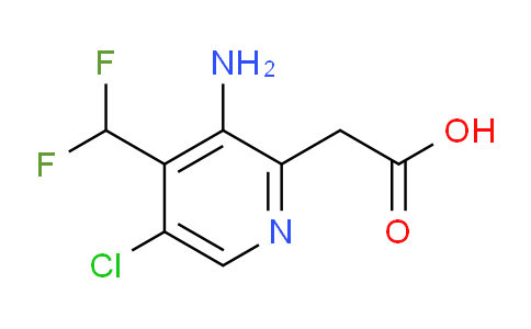 AM135216 | 1805054-32-3 | 3-Amino-5-chloro-4-(difluoromethyl)pyridine-2-acetic acid