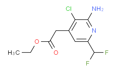 AM135217 | 1806836-87-2 | Ethyl 2-amino-3-chloro-6-(difluoromethyl)pyridine-4-acetate