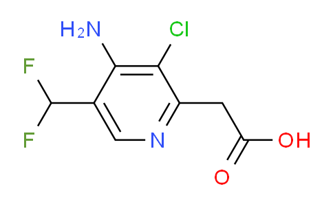 AM135224 | 1805330-97-5 | 4-Amino-3-chloro-5-(difluoromethyl)pyridine-2-acetic acid
