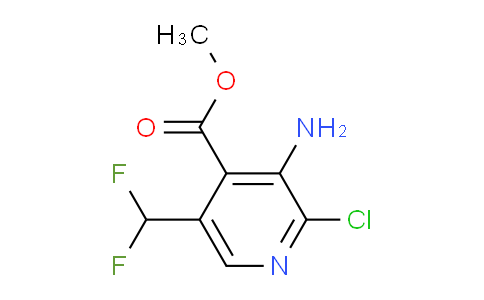 Methyl 3-amino-2-chloro-5-(difluoromethyl)pyridine-4-carboxylate
