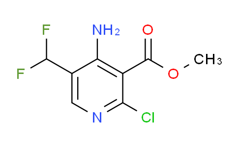 AM135236 | 1804699-68-0 | Methyl 4-amino-2-chloro-5-(difluoromethyl)pyridine-3-carboxylate