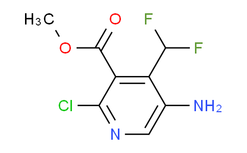 Methyl 5-amino-2-chloro-4-(difluoromethyl)pyridine-3-carboxylate