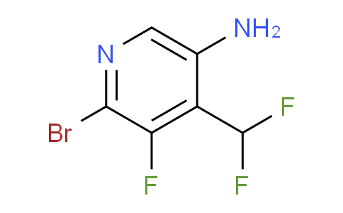 AM135251 | 1805258-19-8 | 5-Amino-2-bromo-4-(difluoromethyl)-3-fluoropyridine