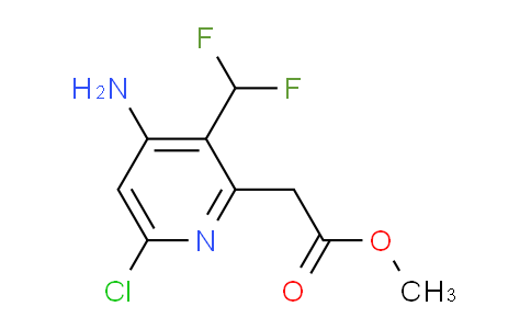 AM135253 | 1803668-65-6 | Methyl 4-amino-6-chloro-3-(difluoromethyl)pyridine-2-acetate