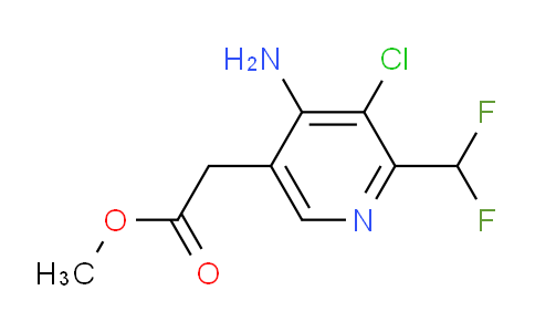 AM135255 | 1805054-53-8 | Methyl 4-amino-3-chloro-2-(difluoromethyl)pyridine-5-acetate