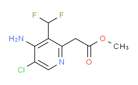 AM135259 | 1803668-70-3 | Methyl 4-amino-5-chloro-3-(difluoromethyl)pyridine-2-acetate