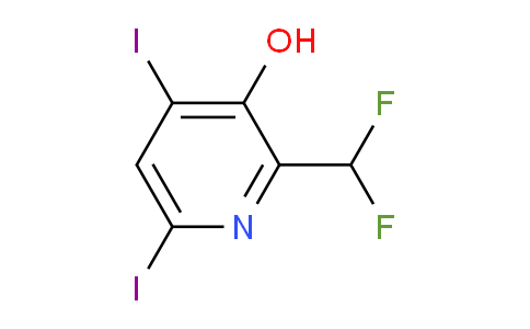 AM13526 | 1806790-84-0 | 2-(Difluoromethyl)-4,6-diiodo-3-hydroxypyridine