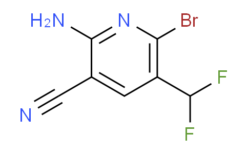 AM135260 | 1805162-52-0 | 2-Amino-6-bromo-3-cyano-5-(difluoromethyl)pyridine