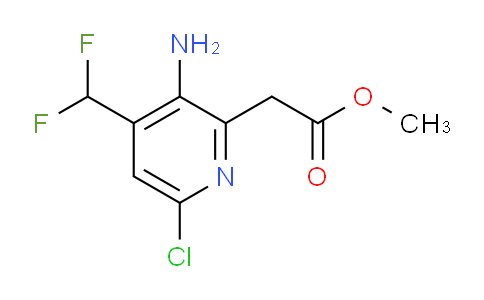 AM135265 | 1805331-09-2 | Methyl 3-amino-6-chloro-4-(difluoromethyl)pyridine-2-acetate