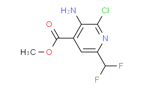 AM135267 | 1805208-83-6 | Methyl 3-amino-2-chloro-6-(difluoromethyl)pyridine-4-carboxylate