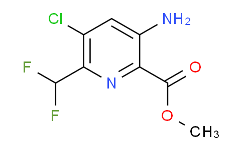 Methyl 3-amino-5-chloro-6-(difluoromethyl)pyridine-2-carboxylate