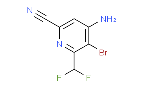 AM135281 | 1806822-44-5 | 4-Amino-3-bromo-6-cyano-2-(difluoromethyl)pyridine