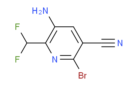 AM135285 | 1805337-86-3 | 5-Amino-2-bromo-3-cyano-6-(difluoromethyl)pyridine