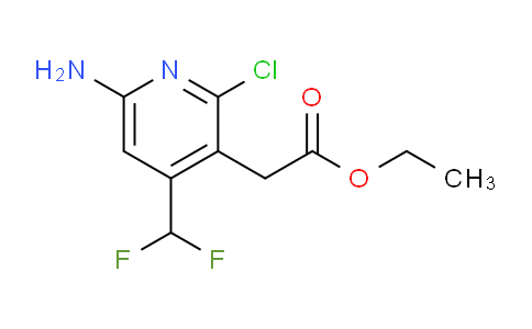 AM135288 | 1805323-54-9 | Ethyl 6-amino-2-chloro-4-(difluoromethyl)pyridine-3-acetate