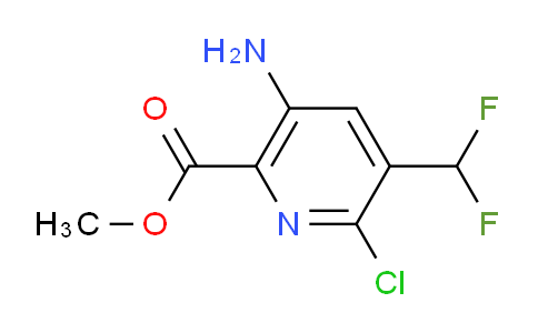 AM135289 | 1806833-34-0 | Methyl 5-amino-2-chloro-3-(difluoromethyl)pyridine-6-carboxylate