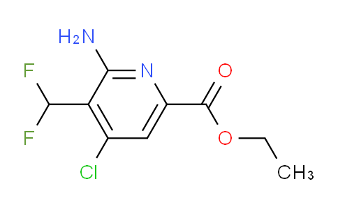 AM135303 | 1804699-74-8 | Ethyl 2-amino-4-chloro-3-(difluoromethyl)pyridine-6-carboxylate