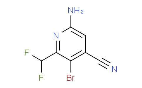 AM135314 | 1805162-40-6 | 6-Amino-3-bromo-4-cyano-2-(difluoromethyl)pyridine