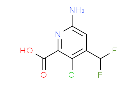 AM135316 | 1806832-24-5 | 6-Amino-3-chloro-4-(difluoromethyl)pyridine-2-carboxylic acid