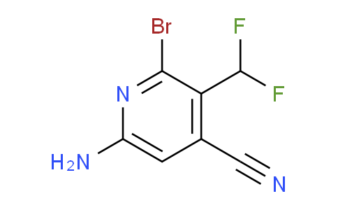 AM135317 | 1805256-74-9 | 6-Amino-2-bromo-4-cyano-3-(difluoromethyl)pyridine