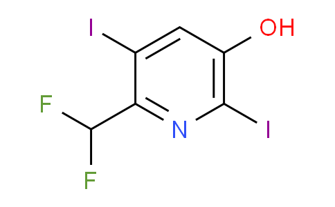 AM13532 | 1806824-49-6 | 2-(Difluoromethyl)-3,6-diiodo-5-hydroxypyridine