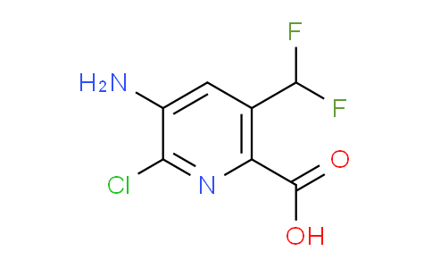 AM135326 | 1805919-38-3 | 3-Amino-2-chloro-5-(difluoromethyl)pyridine-6-carboxylic acid