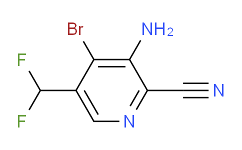 AM135328 | 1805256-92-1 | 3-Amino-4-bromo-2-cyano-5-(difluoromethyl)pyridine