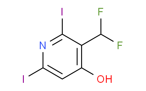 AM13533 | 1804716-61-7 | 3-(Difluoromethyl)-2,6-diiodo-4-hydroxypyridine
