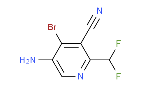 AM135330 | 1805013-07-3 | 5-Amino-4-bromo-3-cyano-2-(difluoromethyl)pyridine