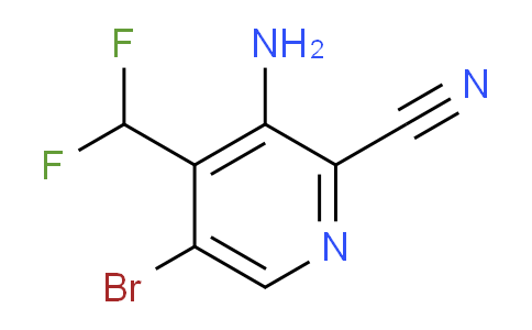 AM135333 | 1805162-75-7 | 3-Amino-5-bromo-2-cyano-4-(difluoromethyl)pyridine