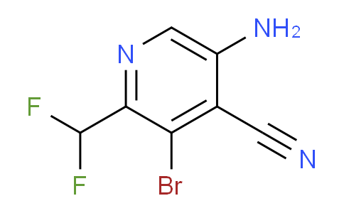 AM135335 | 1805162-85-9 | 5-Amino-3-bromo-4-cyano-2-(difluoromethyl)pyridine