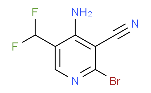 AM135339 | 1804696-44-3 | 4-Amino-2-bromo-3-cyano-5-(difluoromethyl)pyridine