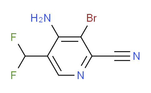AM135343 | 1805053-53-5 | 4-Amino-3-bromo-2-cyano-5-(difluoromethyl)pyridine