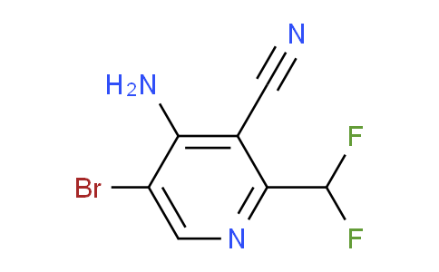 AM135345 | 1806788-47-5 | 4-Amino-5-bromo-3-cyano-2-(difluoromethyl)pyridine