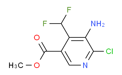 AM135349 | 1805208-76-7 | Methyl 3-amino-2-chloro-4-(difluoromethyl)pyridine-5-carboxylate