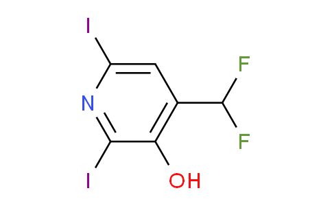 AM13535 | 1806896-44-5 | 4-(Difluoromethyl)-2,6-diiodo-3-hydroxypyridine