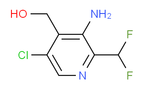 3-Amino-5-chloro-2-(difluoromethyl)pyridine-4-methanol