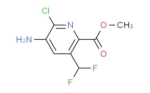 Methyl 3-amino-2-chloro-5-(difluoromethyl)pyridine-6-carboxylate