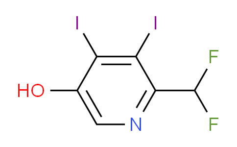 AM13536 | 1806824-54-3 | 2-(Difluoromethyl)-3,4-diiodo-5-hydroxypyridine