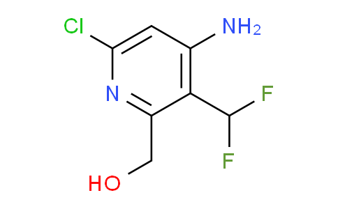 4-Amino-6-chloro-3-(difluoromethyl)pyridine-2-methanol